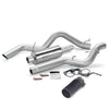 Banks Power Monster Exhaust System Single Exit Black Round Tip 06-07 Chevy 6.6L CCSB Banks Power