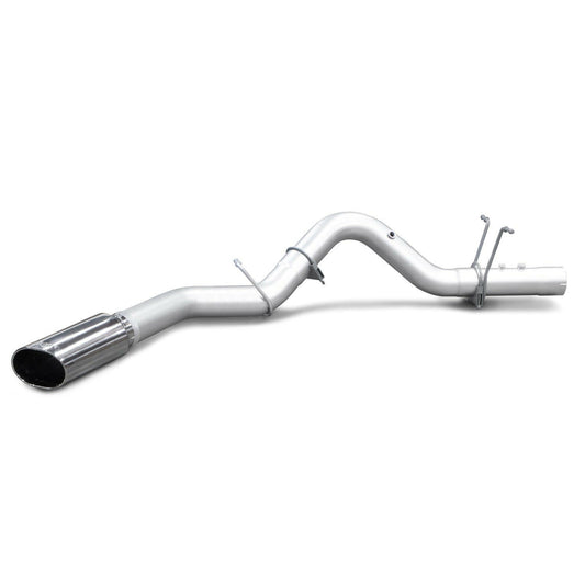 Banks Power Monster Exhaust System 4-inch Single Exit Chrome Tip 17-18 Chevy 6.6L L5P from Banks Power.