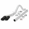 Banks Power Monster Exhaust System Single Exit DualBlack Ob Round Tips 11-14 Ford 6.7L F250/F350/450 CCSB-LB Banks Power.