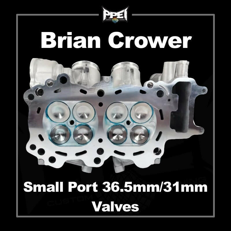 Brian Crower - Honda Talon 1000 NEW CNC Cylinder Head - Small Port 36.5mm/31mm Valves.