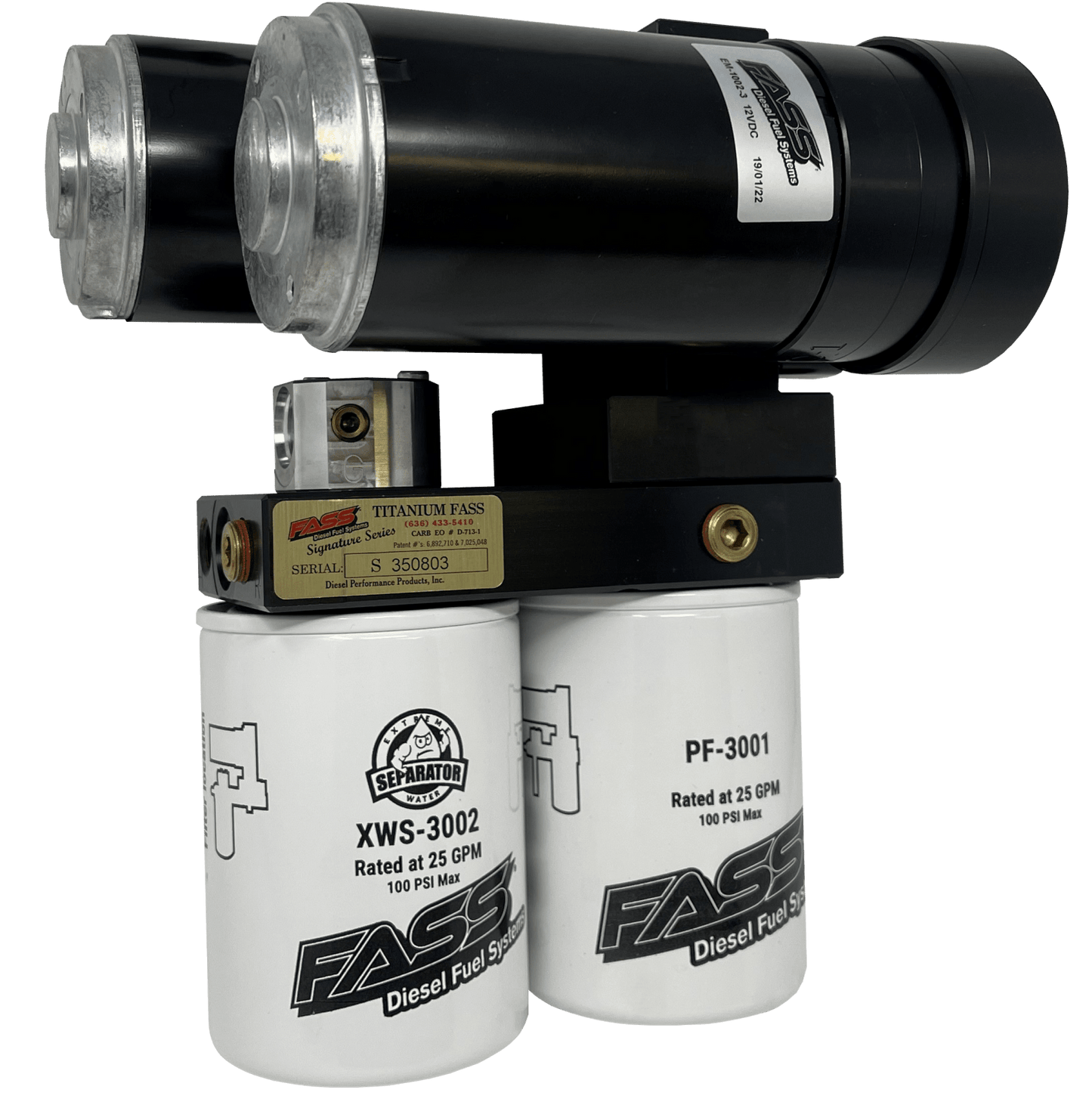 FASS Fuel Systems COMP360G Competition Series 360GPH (100 PSI MAX) - COMP360G.