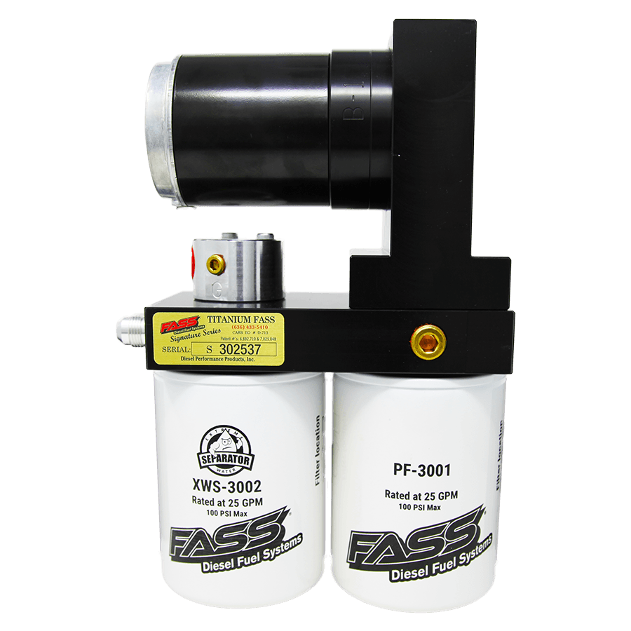 FASS Titanium Signature Series Diesel Fuel System 100GPH GM Duramax 6.