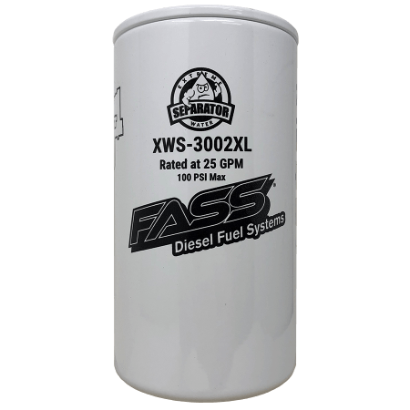 FASS XWS3002XL Extended Length Extreme Water Separator - XWS3002XL.
